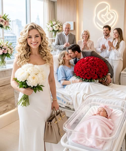I went to visit my sister’s newborn… and found her kissing my husband